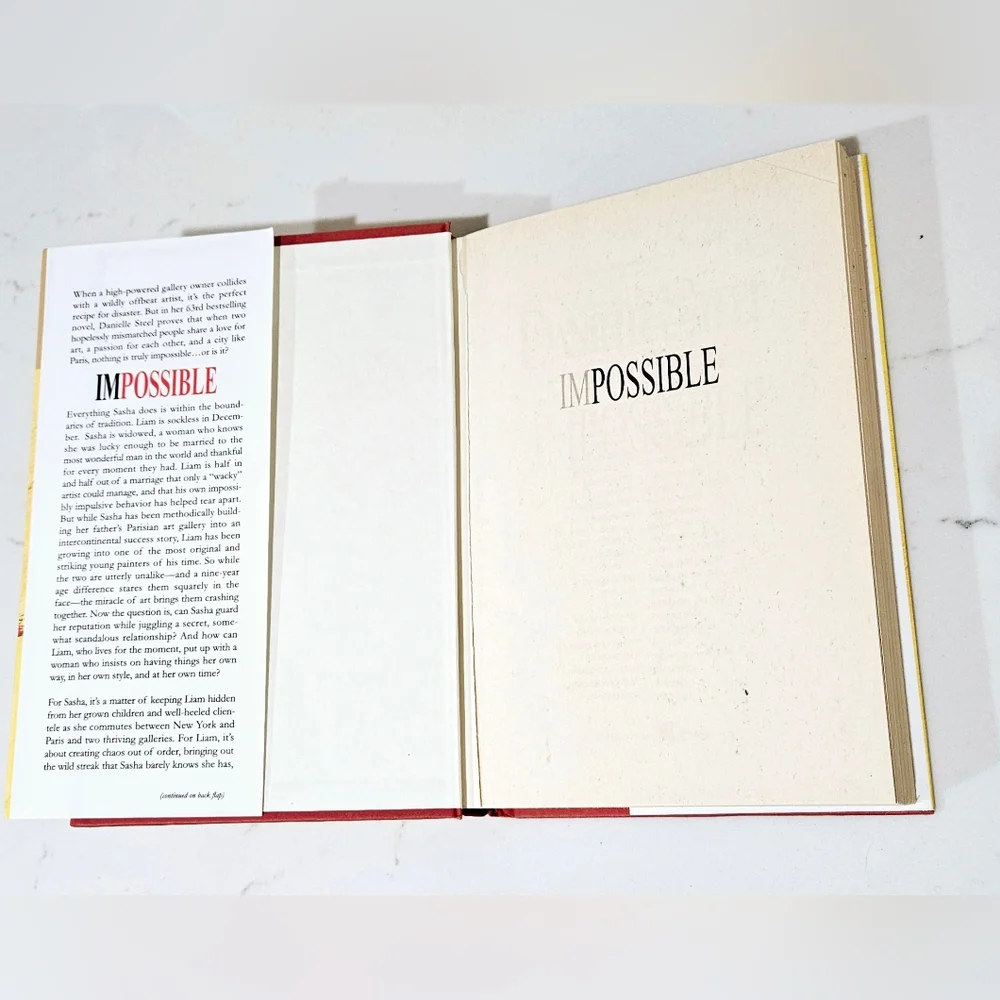 BOGO Impossible : A Novel Danielle Steel Hardcover Book Romance